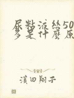 尿粘液丝500多是什么原因