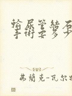 输尿管结石软镜手术要多少钱