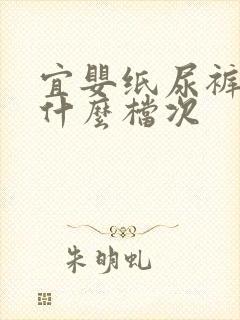 宜婴纸尿裤属于什么档次