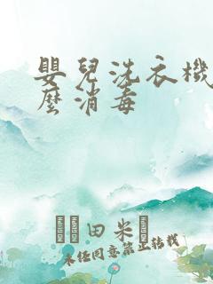 婴儿洗衣机用什么消毒