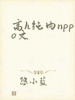 高h纯肉nppo文