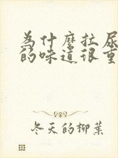 为什么拉尿臭臭的味道很重