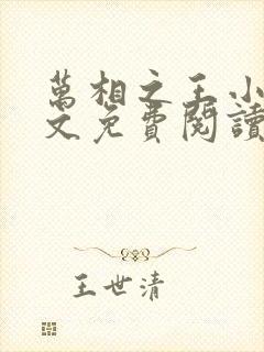 万相之王小说全文免费阅读无弹窗