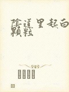 阴道里起白色小颗粒