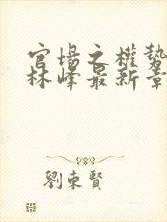 官场之权势滔天林峰最新章节更新内容赵小二