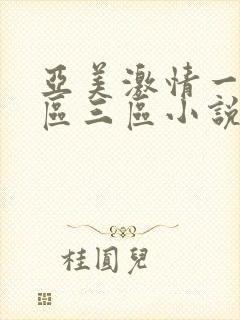 亚美激情一区二区三区小说