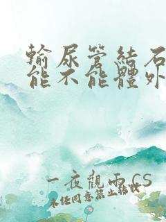 输尿管结石下段能不能体外碎石