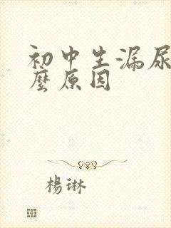 初中生漏尿是什么原因