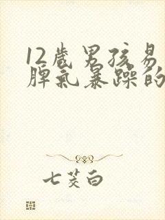 12岁男孩易怒脾气暴躁的原因