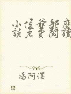 小侯爷那么软小说免费阅读