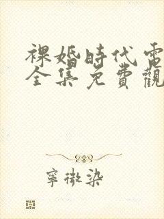 裸婚时代电视剧全集免费观看