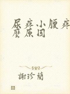 尿疼小腹疼是什么原因