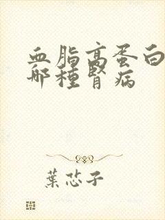 血脂高蛋白尿是哪种肾病