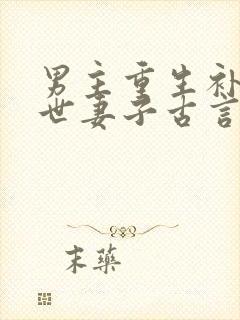 男主重生补偿前世妻子古言