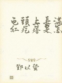 龟头上长满了小红疙瘩是怎么回事