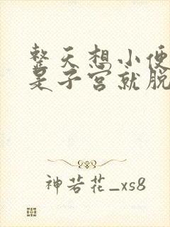 整天想小便是不是子宫就脱垂了