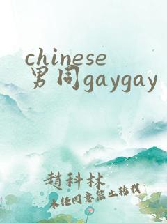 chinese男同gaygay