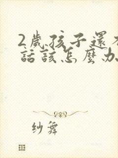 2岁孩子还不说话该怎么办