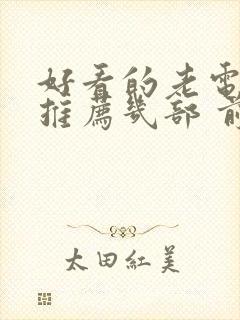 好看的老电视剧推荐几部 前十名