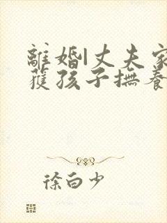 离婚|丈夫家暴获孩子抚养权