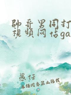 帅哥男同打飞机视频网站gay