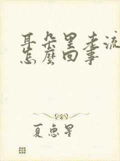 耳朵里老流水是怎么回事