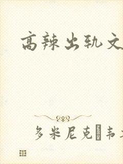 高辣出轨文