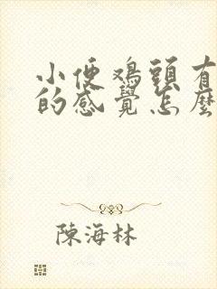 小便鸡头有辣疼的感觉怎么回事