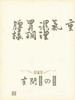 脾胃湿气重怎么样调理