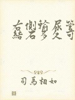 右侧输尿管末端结石多久可以排出