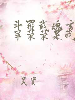 斗罗武魂玄黄塔宁荣荣是我妹小说