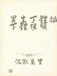 男生下体插女生下体视频