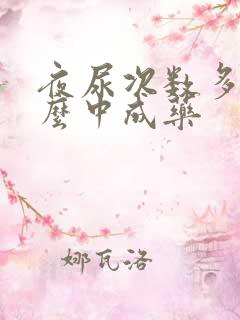 夜尿次数多吃什么中成药