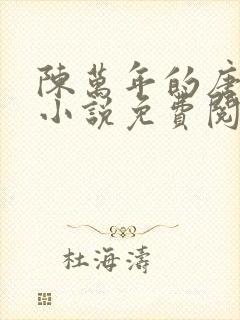 陈万年的唐嫣然小说免费阅读最新章节更新