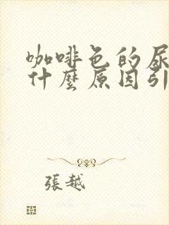 咖啡色的尿液是什么原因引起的