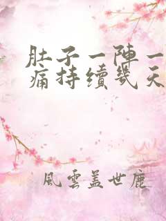 肚子一阵一阵的痛持续几天