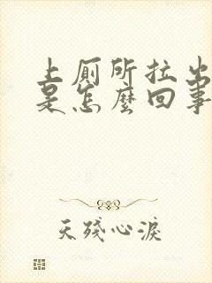 上厕所拉出血了是怎么回事