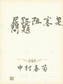 尿路阻塞是什么问题