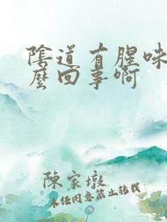 阴道有腥味是怎么回事啊