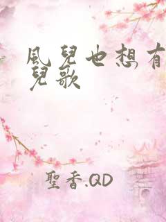 风儿也想有个家儿歌