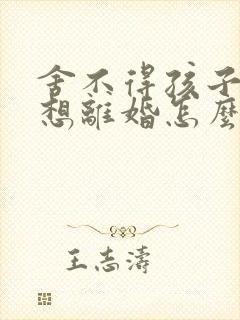 舍不得孩子但又想离婚怎么办