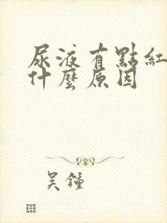 尿液有点红色是什么原因