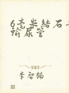 6毫米结石卡在输尿管