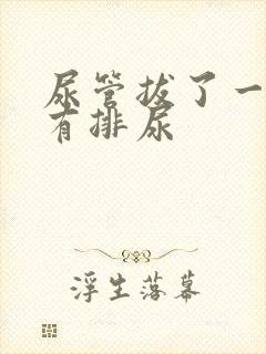 尿管拔了一天没有排尿