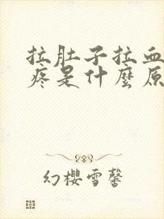 拉肚子拉血肚子疼是什么原因