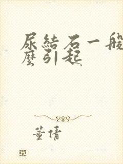 尿结石一般由什么引起