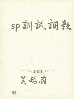 sp训诫调教文