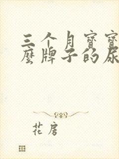 三个月宝宝用什么牌子的尿不湿好