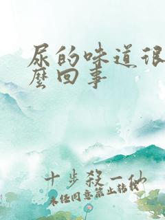 尿的味道很臭怎么回事