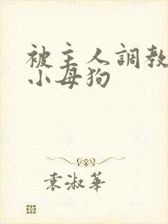 被主人调教跪趴小母狗